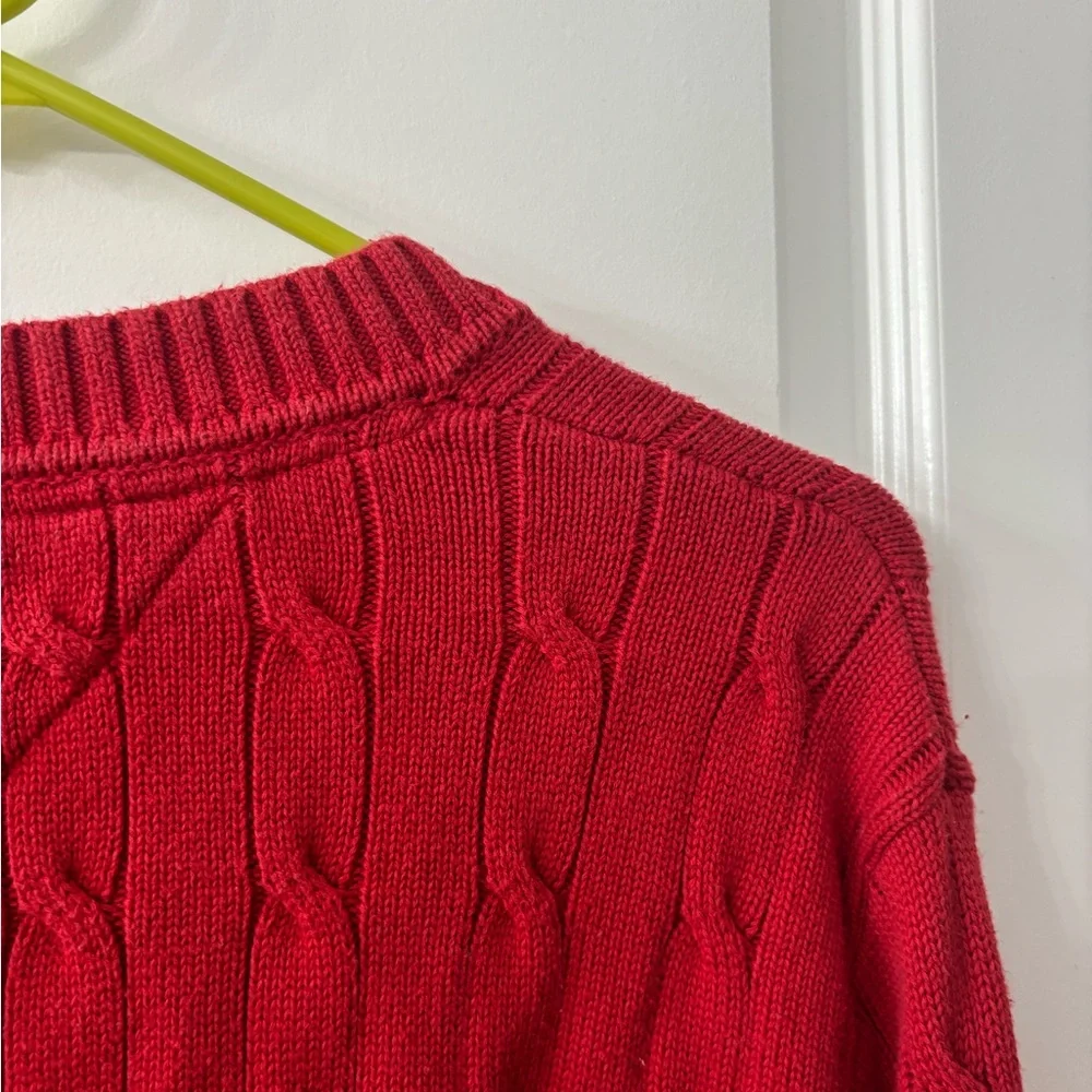 Tommy Hilfiger Knit Red Sweater